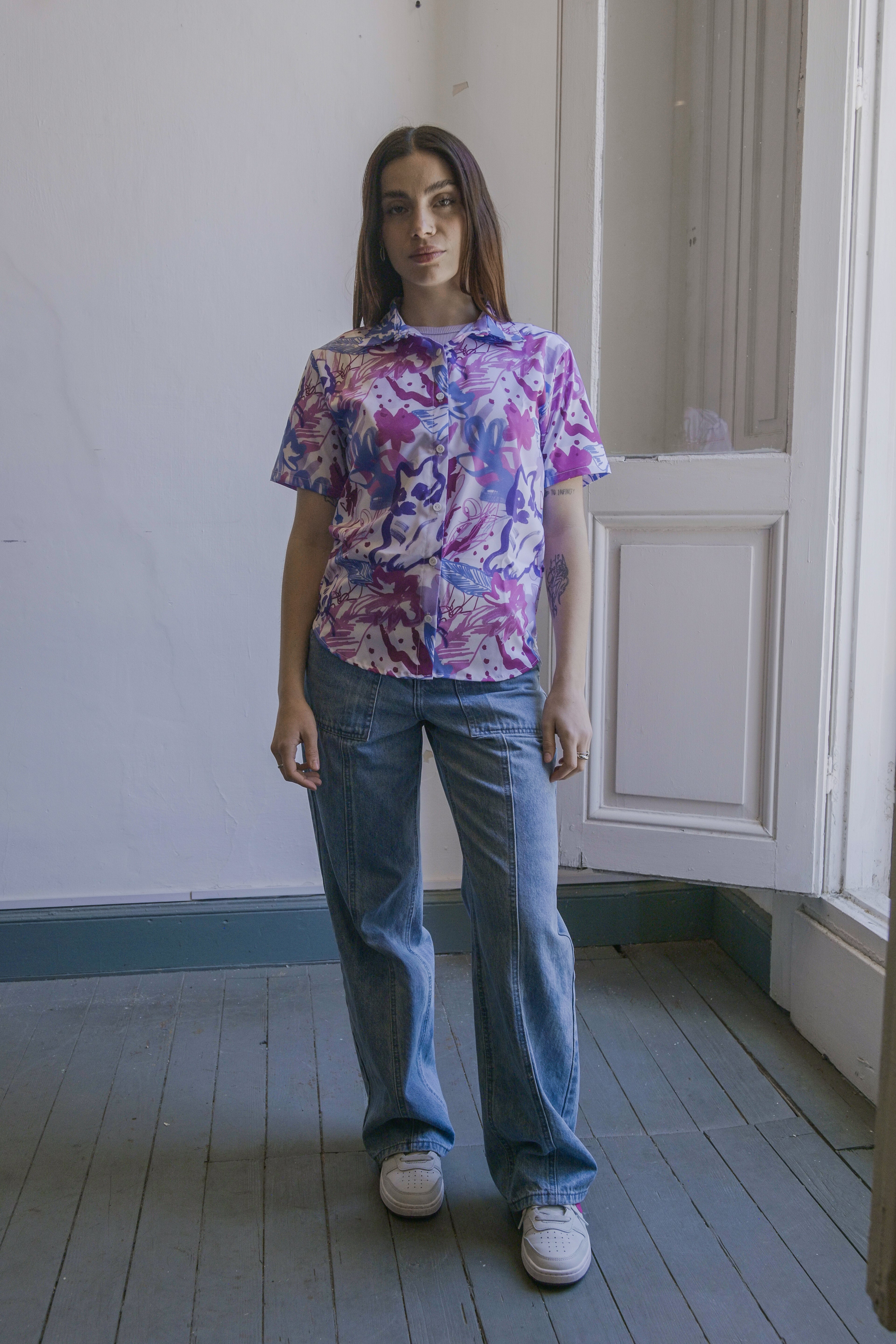 Camisa de manga corta Jardín de Tigres - TORA