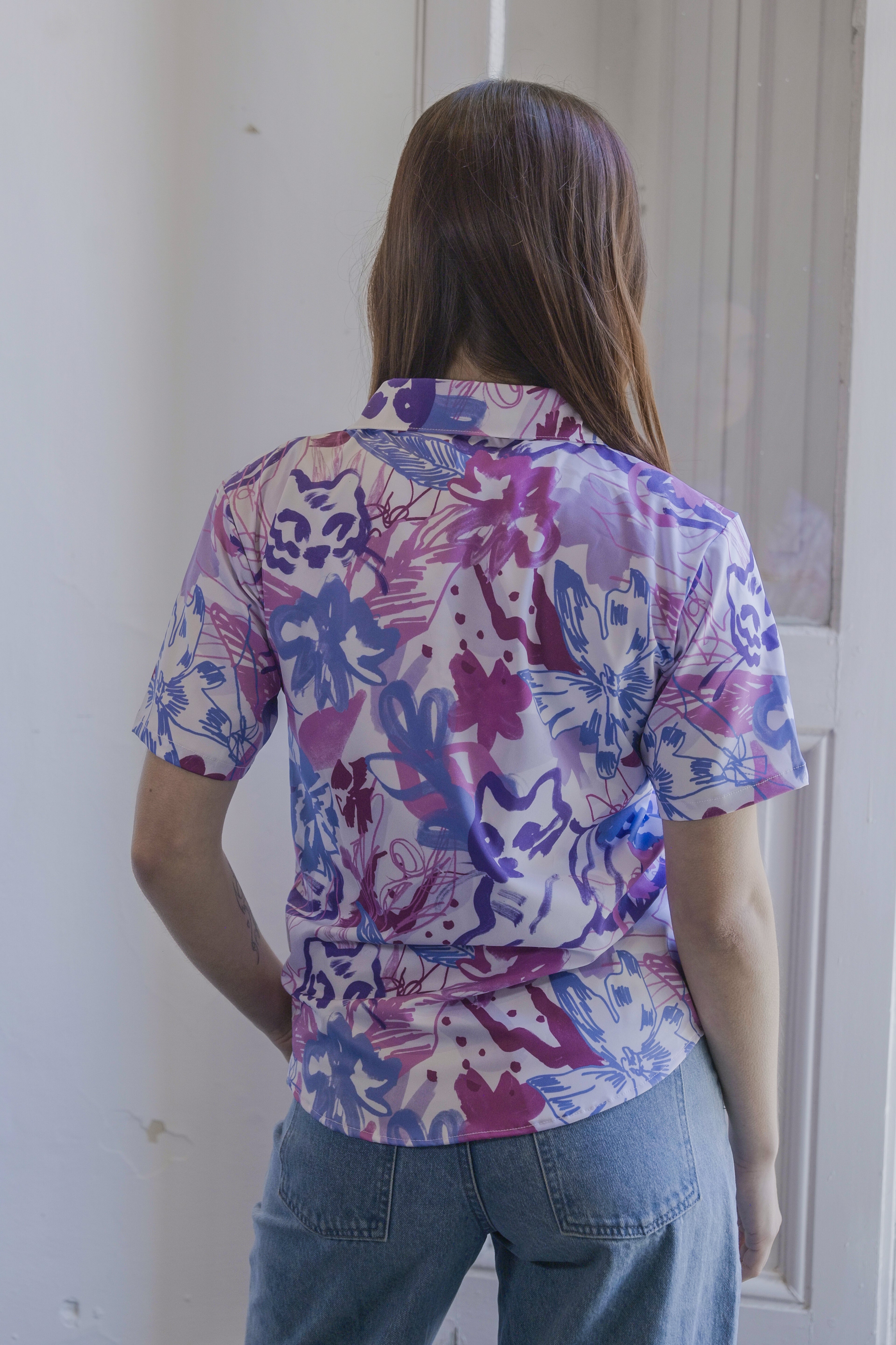 Camisa de manga corta Jardín de Tigres - TORA