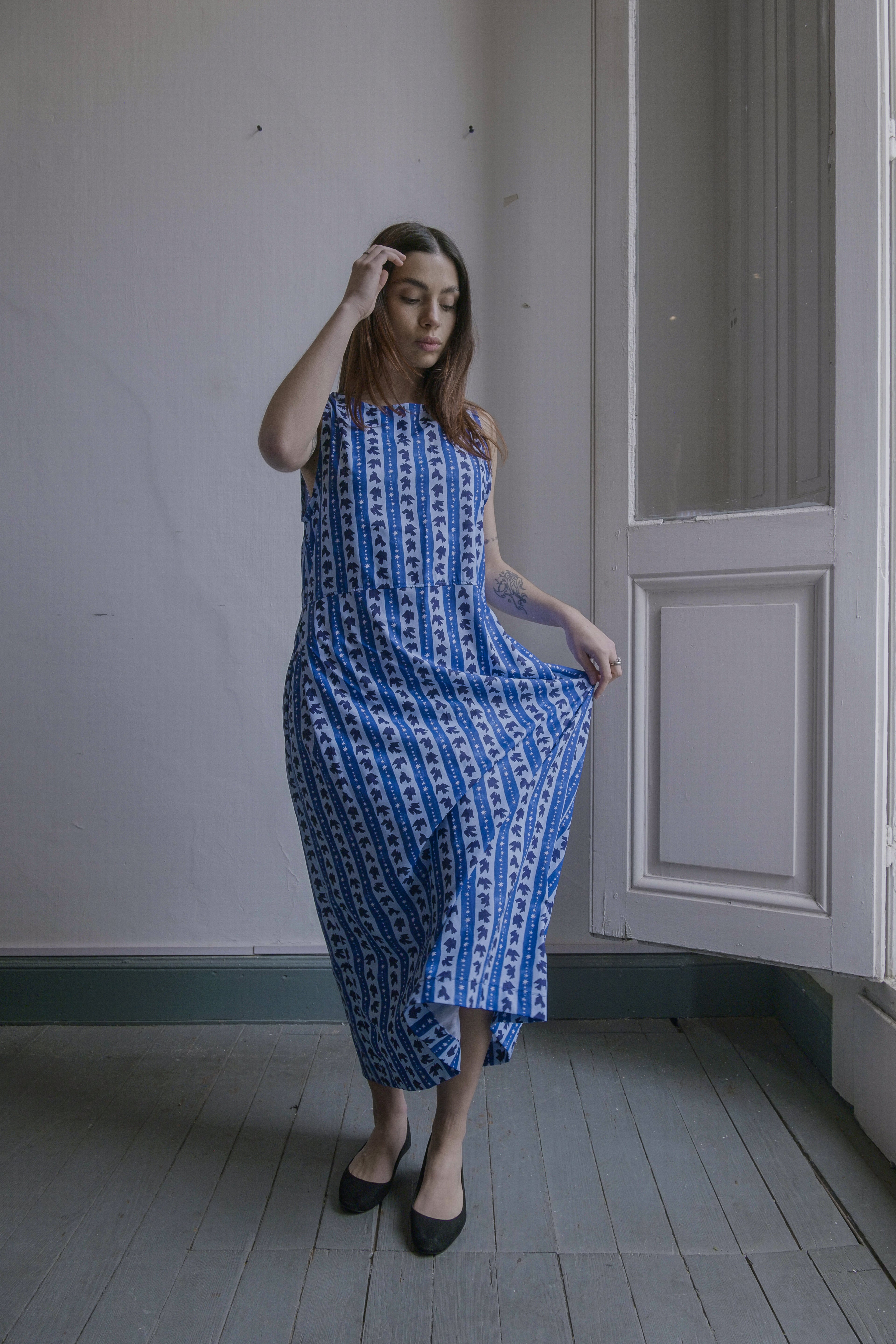 Vestido maxi Rayas - TORA